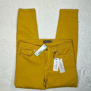 Just USA Rhea Skinny Mustard Colored Jeans Size 29/8 NEW